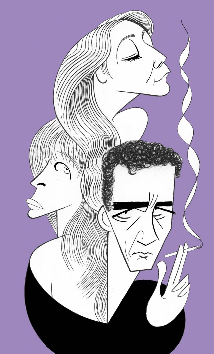BWW Exclusive: Ken Fallin Draws the Stage - OLD TIMES Image