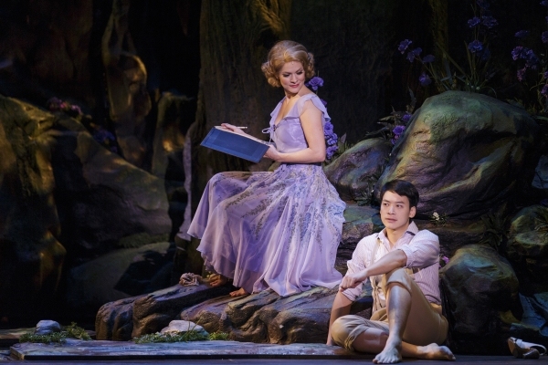 Photo Flash: First Look at Laura Griffith, Bie Sukrit, Thom Sesma and More in 5th Avenue Theatre's WATERFALL Image
