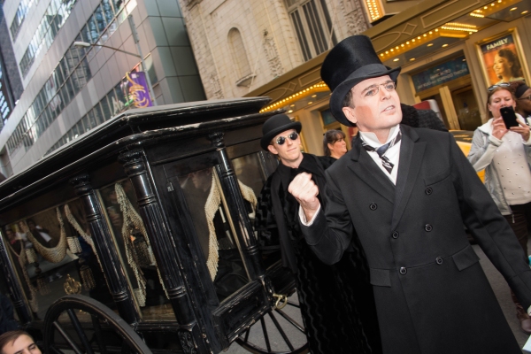 Photo Flash: Jefferson Mays Marks 6,000th Death in 'GENTLEMAN'S GUIDE' with Funeral Procession Image