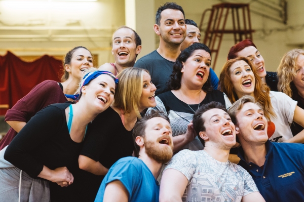 Photo Flash: In Rehearsal with Ben Forster, Kimberley Walsh and More for ELF THE MUSICAL in the West End Image