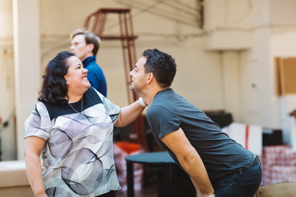 Photo Flash: In Rehearsal with Ben Forster, Kimberley Walsh and More for ELF THE MUSICAL in the West End Image