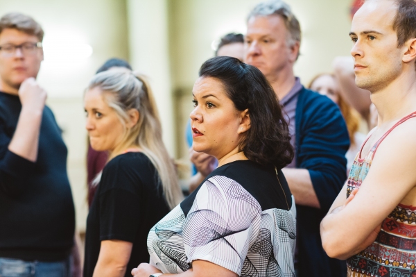 Photo Flash: In Rehearsal with Ben Forster, Kimberley Walsh and More for ELF THE MUSICAL in the West End Image