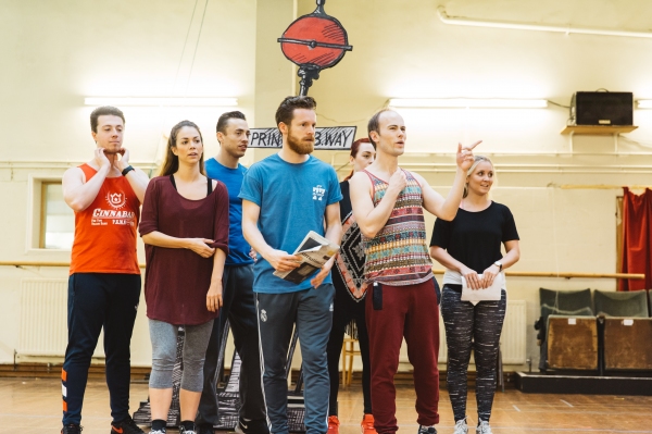 Photo Flash: In Rehearsal with Ben Forster, Kimberley Walsh and More for ELF THE MUSICAL in the West End Image