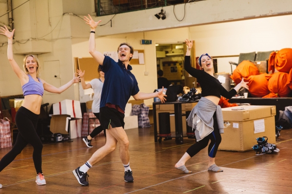 Photo Flash: In Rehearsal with Ben Forster, Kimberley Walsh and More for ELF THE MUSICAL in the West End Image
