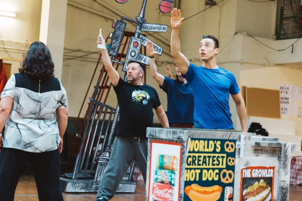 Photo Flash: In Rehearsal with Ben Forster, Kimberley Walsh and More for ELF THE MUSICAL in the West End Image