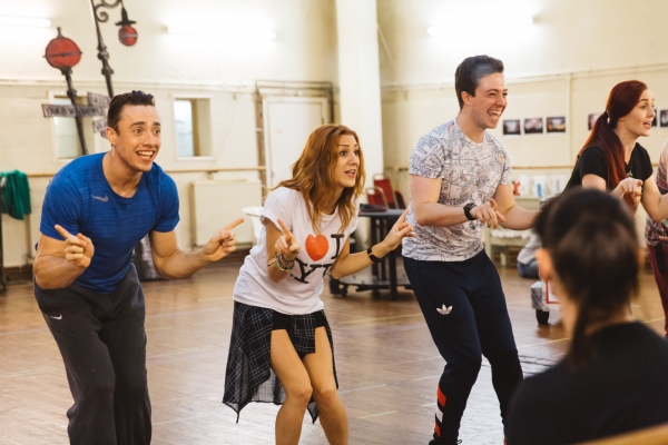 Photo Flash: In Rehearsal with Ben Forster, Kimberley Walsh and More for ELF THE MUSICAL in the West End Image