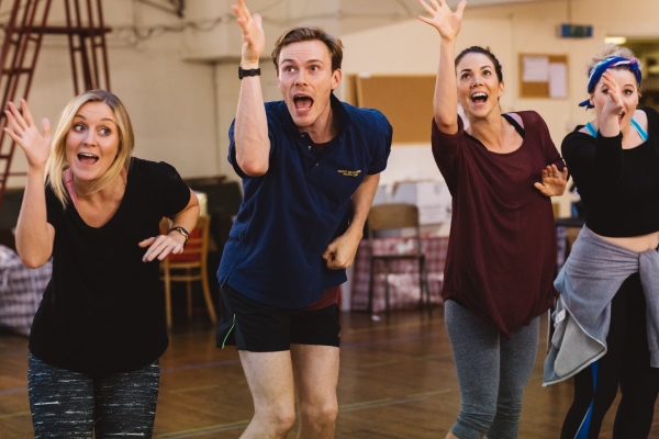 Photo Flash: In Rehearsal with Ben Forster, Kimberley Walsh and More for ELF THE MUSICAL in the West End Image
