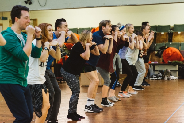 Photo Flash: In Rehearsal with Ben Forster, Kimberley Walsh and More for ELF THE MUSICAL in the West End Image