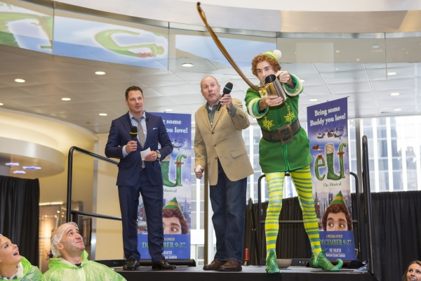 Photo Flash: ELF THE MUSICAL Hosts 'Snow Globe Challenge' at Madison Square Garden Image