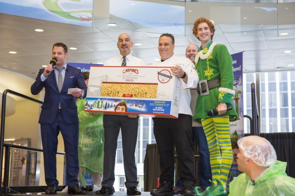 Photo Flash: ELF THE MUSICAL Hosts 'Snow Globe Challenge' at Madison Square Garden Image