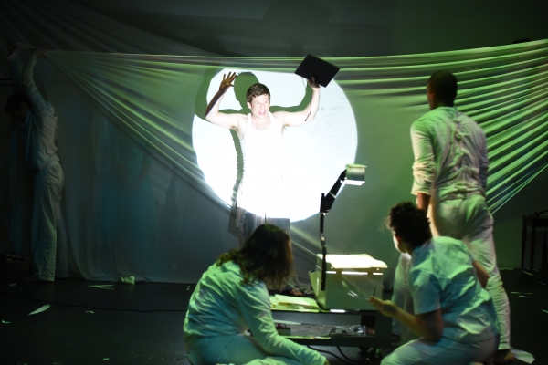 Photo Flash: First Look at Burning Coal and Only Child Aerial Theatre's ASYLUM 