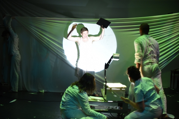 Photo Flash: First Look at Burning Coal and Only Child Aerial Theatre's ASYLUM Image