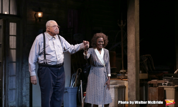 Photo Coverage: James Earl Jones and Cicely Tyson Take Opening Night Bows in THE GIN GAME  Image