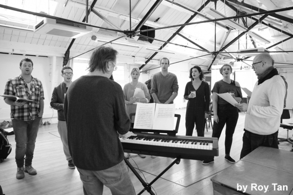 Photo Coverage: In Rehearsal as Sebastian Blunt Joins the Cast of GATSBY as it Heads to the West End This Month 