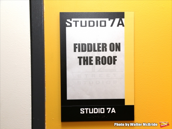 Photo Coverage: Go Inside Rehearsal with Danny Burstein & the Cast of FIDDLER ON THE ROOF! Image