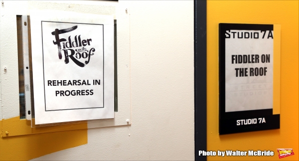 Photo Coverage: Go Inside Rehearsal with Danny Burstein & the Cast of FIDDLER ON THE ROOF! Image