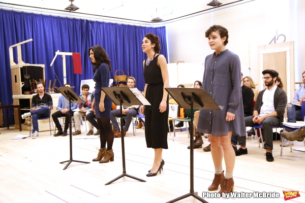 Photo Coverage: Go Inside Rehearsal with Danny Burstein & the Cast of FIDDLER ON THE ROOF! Image