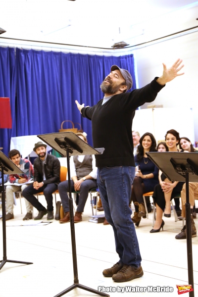 Photo Coverage: Go Inside Rehearsal with Danny Burstein & the Cast of FIDDLER ON THE ROOF! Image