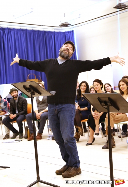 Photo Coverage: Go Inside Rehearsal with Danny Burstein & the Cast of FIDDLER ON THE ROOF! Image