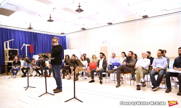 Photo Coverage: Go Inside Rehearsal with Danny Burstein & the Cast of FIDDLER ON THE ROOF! Image