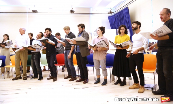 Photo Coverage: Go Inside Rehearsal with Danny Burstein & the Cast of FIDDLER ON THE ROOF! Image