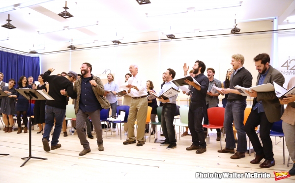 Photo Coverage: Go Inside Rehearsal with Danny Burstein & the Cast of FIDDLER ON THE ROOF! Image