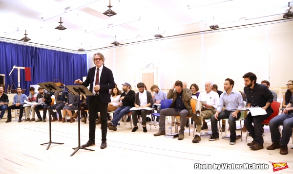 Photo Coverage: Go Inside Rehearsal with Danny Burstein & the Cast of FIDDLER ON THE ROOF! Image