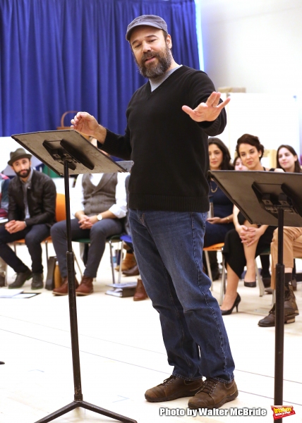 Photo Coverage: Go Inside Rehearsal with Danny Burstein & the Cast of FIDDLER ON THE ROOF! Image