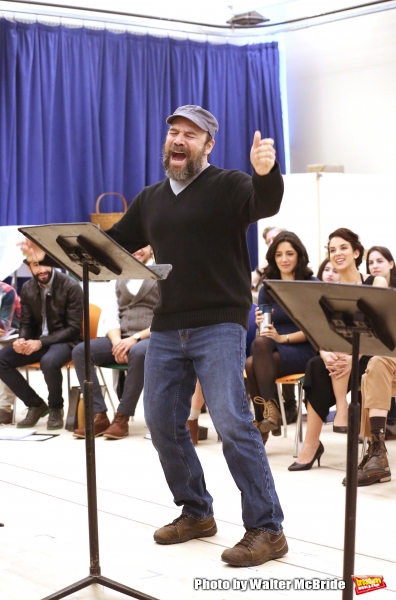 Photo Coverage: Go Inside Rehearsal with Danny Burstein & the Cast of FIDDLER ON THE ROOF! Image
