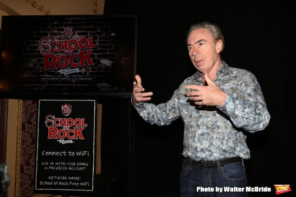 Photo Coverage: Andrew Lloyd Webber Unveils 360° SCHOOL OF ROCK Music Video! Image