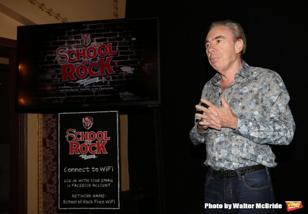 Photo Coverage: Andrew Lloyd Webber Unveils 360° SCHOOL OF ROCK Music Video! Image