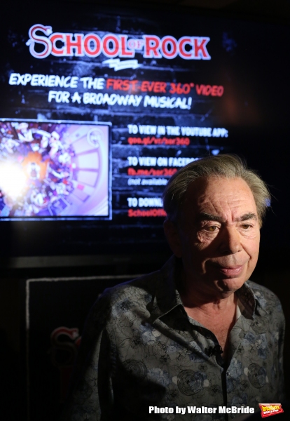 Photo Coverage: Andrew Lloyd Webber Unveils 360° SCHOOL OF ROCK Music Video! Image