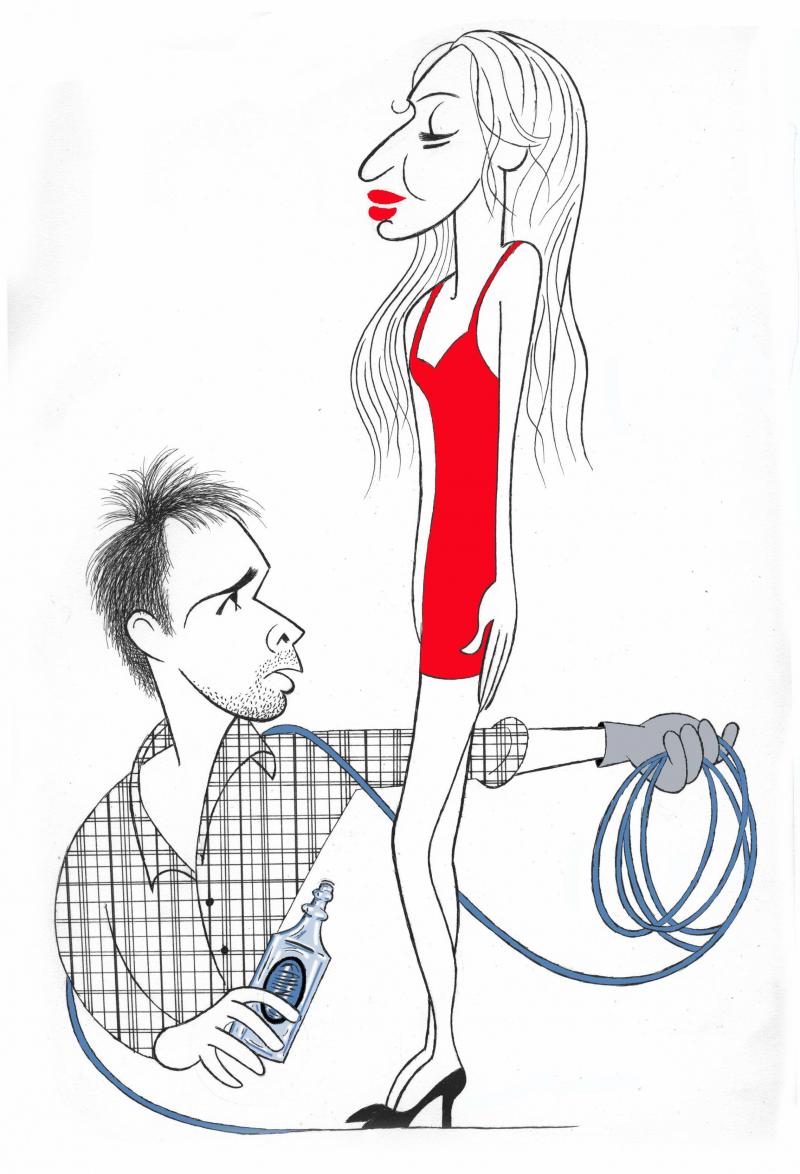 BWW Exclusive: Ken Fallin Draws the Stage - FOOL FOR LOVE Image