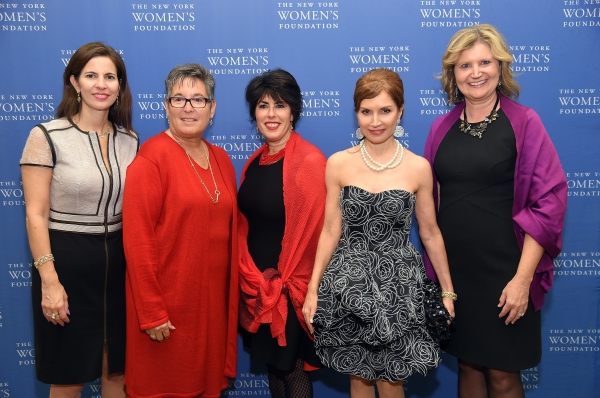 Jean Shafiroff poses with members of New York Women''s Foundation board of s Photo