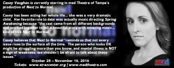 Photo Flash: Meet the Cast of mad Theatre of Tampa's NEXT TO NORMAL 