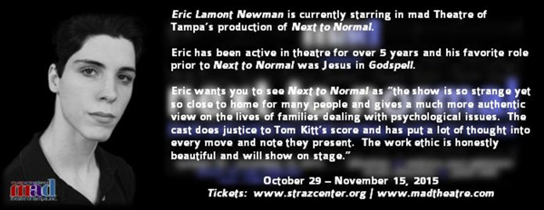 Photo Flash: Meet the Cast of mad Theatre of Tampa's NEXT TO NORMAL 
