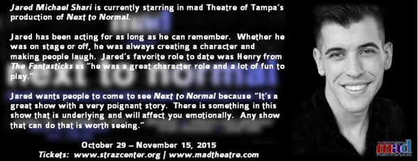 Photo Flash: mad Theatre of Tampa's NEXT TO NORMAL Starts Tonight 