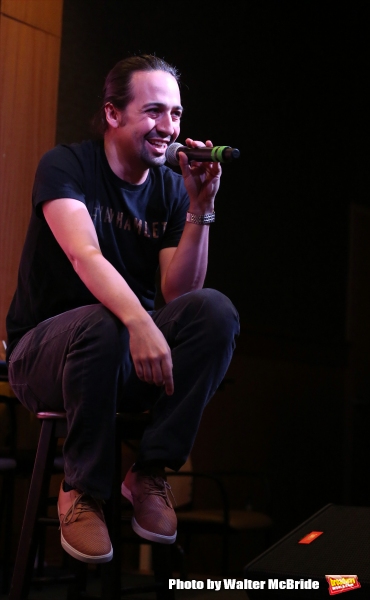 Photo Coverage: Lin-Manuel Tells All About HAMILTON at Barnes & Noble Album Release Q&A Image