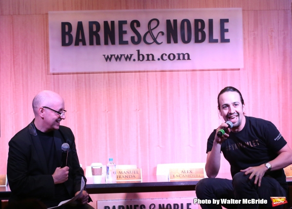 Photo Coverage: Lin-Manuel Tells All About HAMILTON at Barnes & Noble Album Release Q&A Image