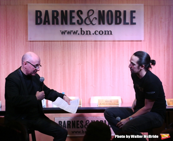 Photo Coverage: Lin-Manuel Tells All About HAMILTON at Barnes & Noble Album Release Q&A Image