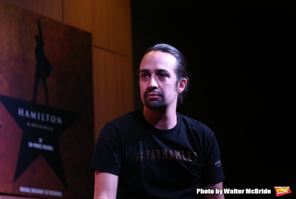 Photo Coverage: Lin-Manuel Tells All About HAMILTON at Barnes & Noble Album Release Q&A Image