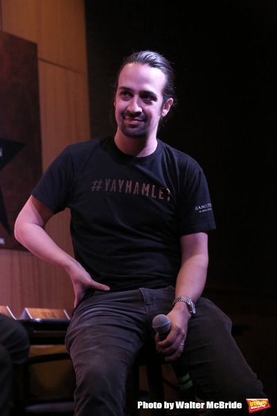 Photo Coverage: Lin-Manuel Tells All About HAMILTON at Barnes & Noble Album Release Q&A Image