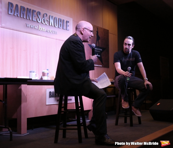 Photo Coverage: Lin-Manuel Tells All About HAMILTON at Barnes & Noble Album Release Q&A Image