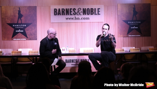 Photo Coverage: Lin-Manuel Tells All About HAMILTON at Barnes & Noble Album Release Q&A Image
