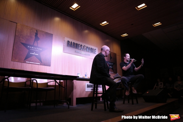 Photo Coverage: Lin-Manuel Tells All About HAMILTON at Barnes & Noble Album Release Q&A Image