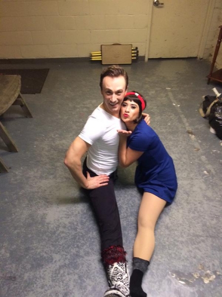 Photo Flash: Saturday Intermission Pics, 10/17 - DAMES AT SEA, ON YOUR FEET, and More! Image