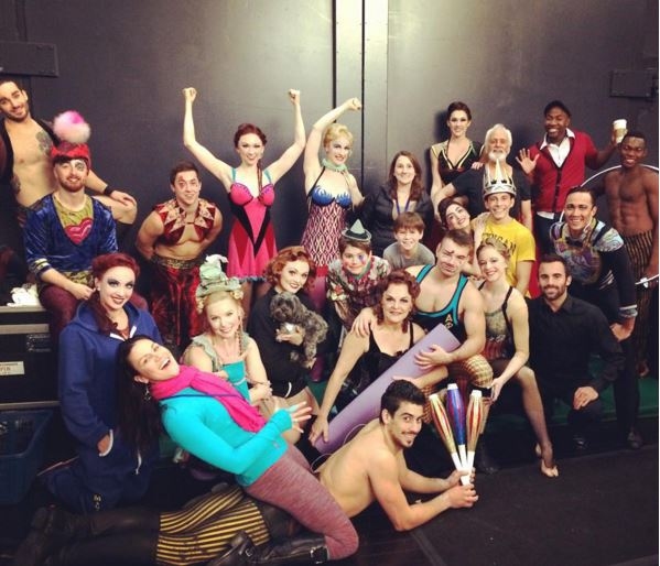 Photo Flash: Saturday Intermission Pics, 10/17 - DAMES AT SEA, ON YOUR FEET, and More! Image