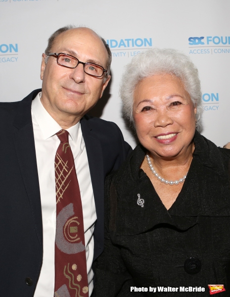Photo Coverage: James Lapine Honored at the SDCF's Mr. Abbott Awards Cocktail Reception Image