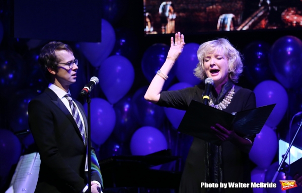 Photo Coverage: Andrew Rannells, Christian Borle, Marin Mazzie & More Honor James Lapine with Mr. Abbott Award! Image
