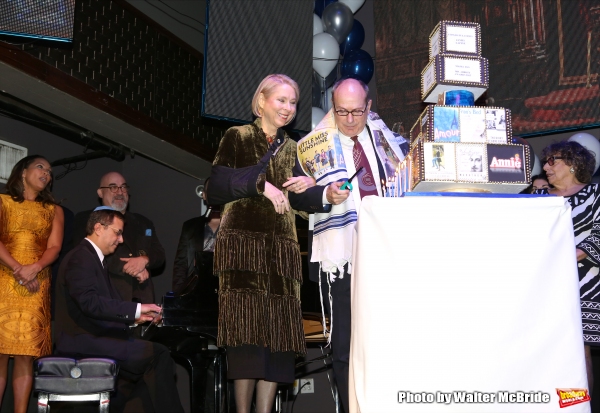 Photo Coverage: Andrew Rannells, Christian Borle, Marin Mazzie & More Honor James Lapine with Mr. Abbott Award! Image